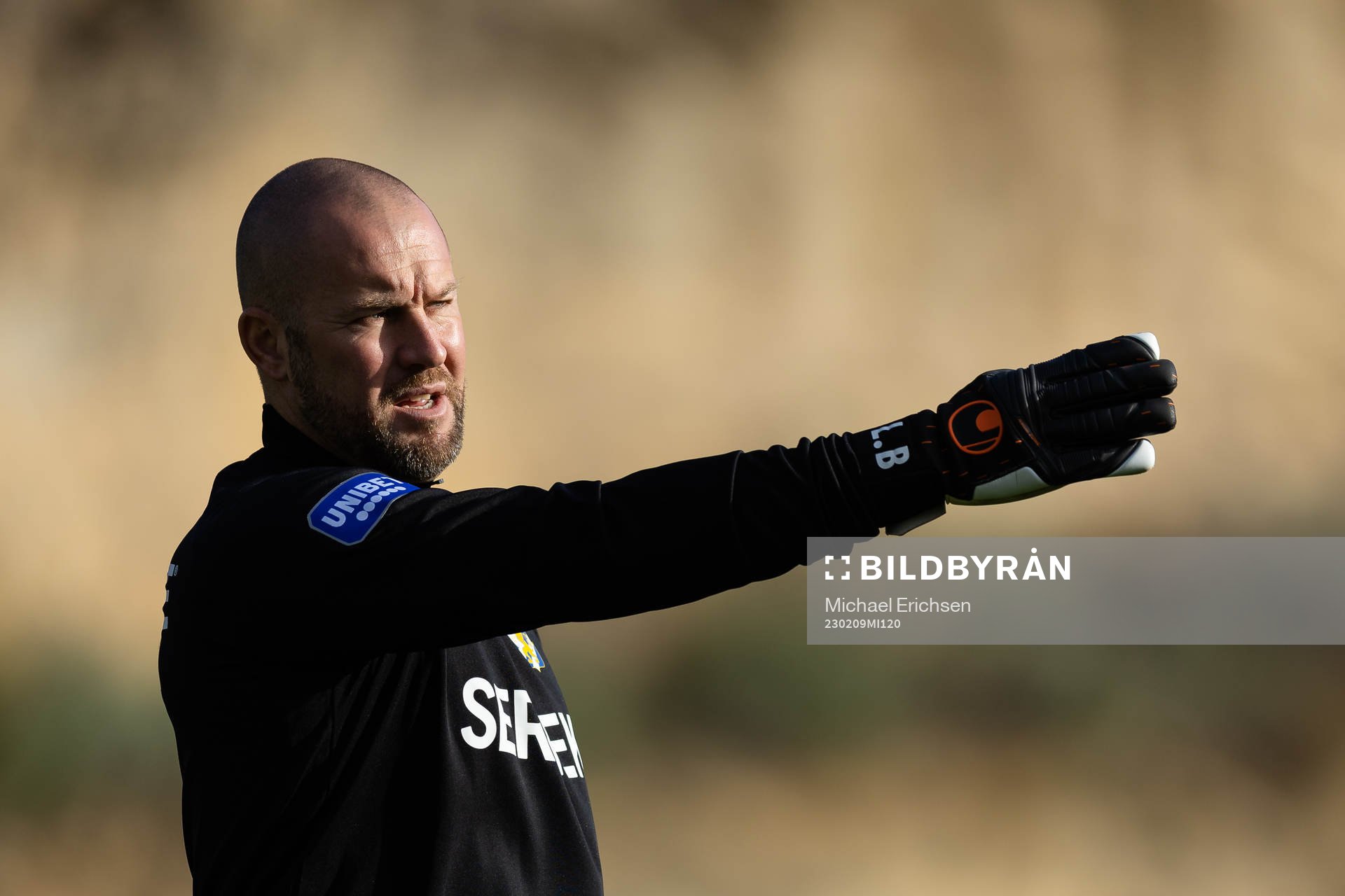 IFK Göteborgs målvaktstränare Lee Baxter