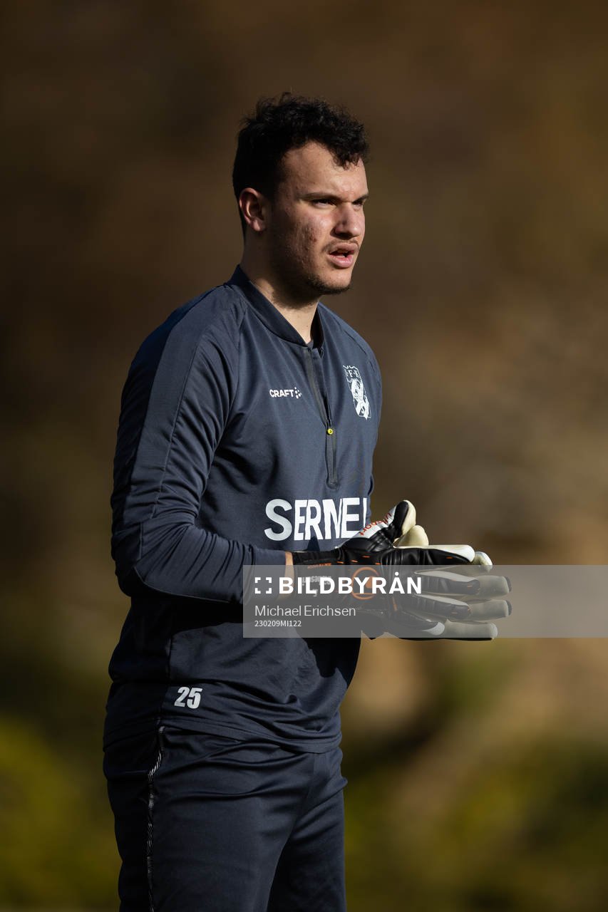 IFK Göteborgs målvakt Elis Bishesari
