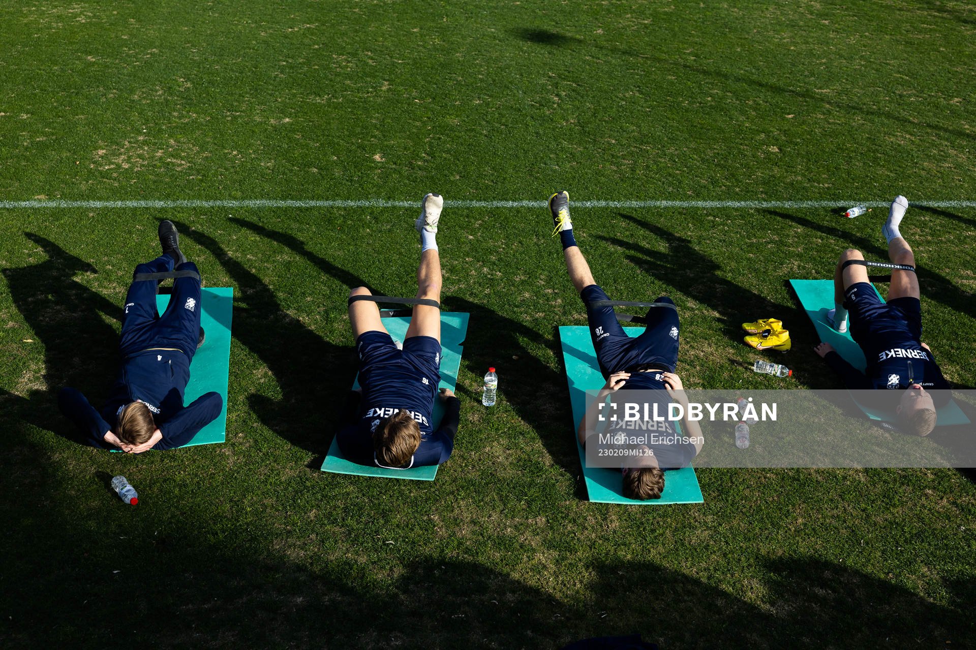 IFK Göteborgs Sebastian Eriksson, Linus Carlstrand, Lucas