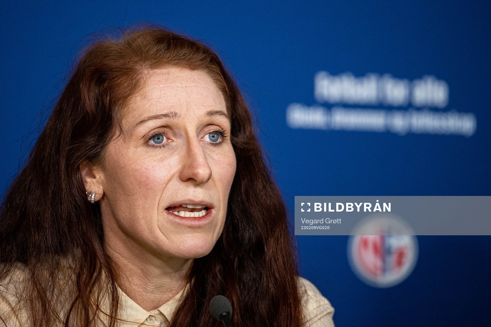 Lise Klaveness, president of the Norwegian Football