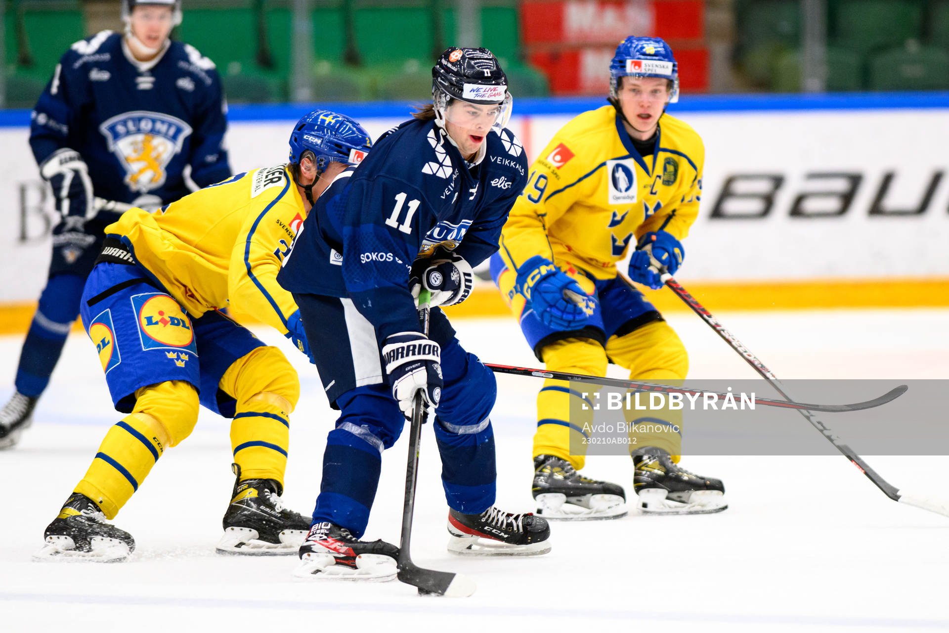 Aaron Hakala of Finland and Rasmus Rudslätt of Sweden