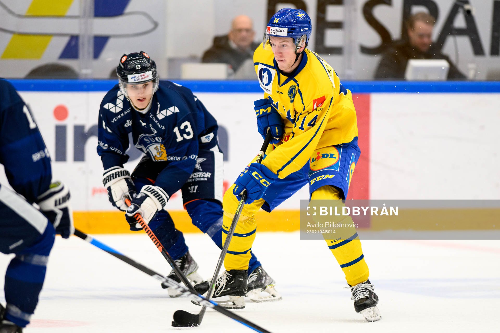 Oiva Keskinen of Finland and Anton Ohlsson of Sweden