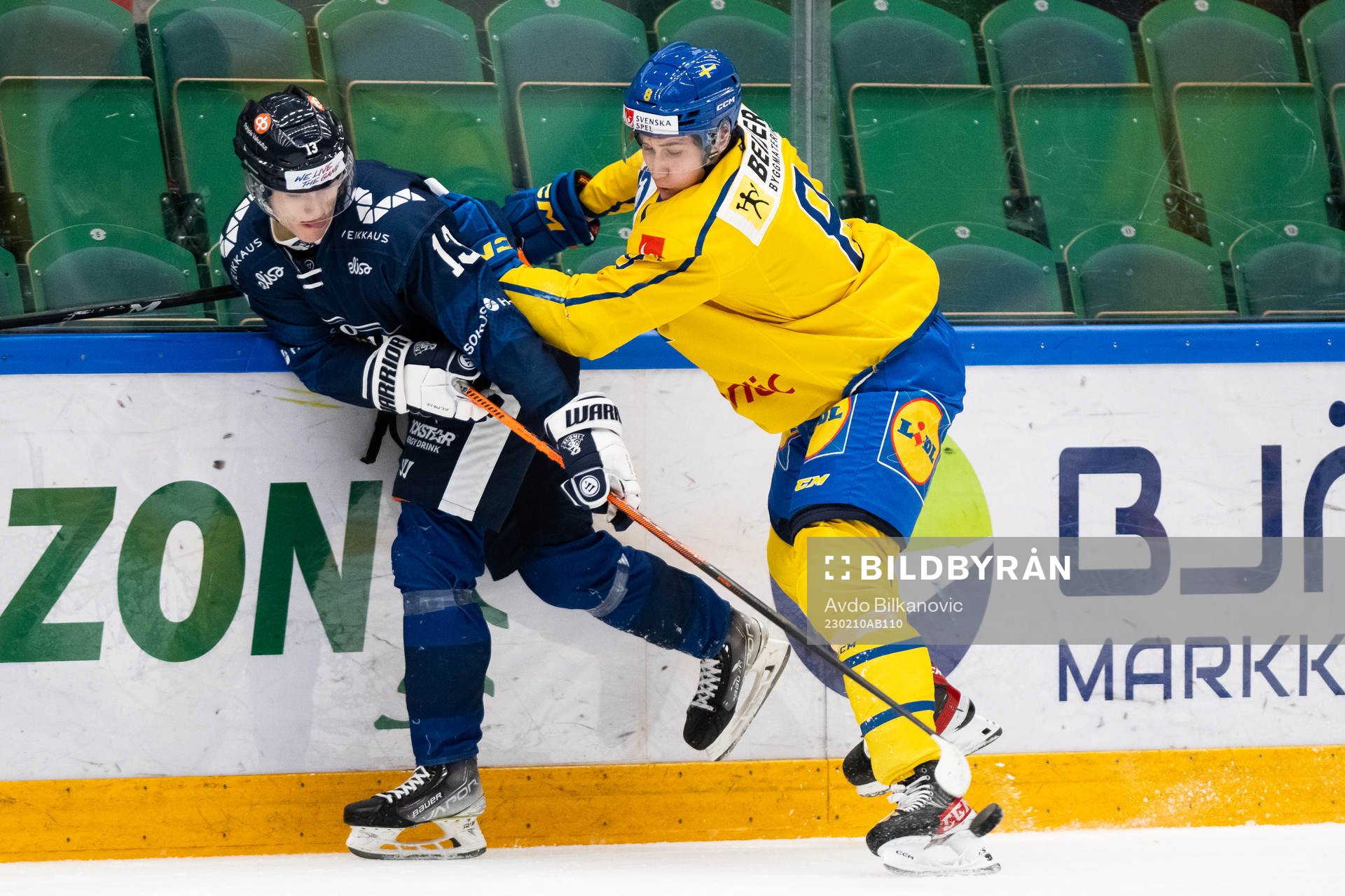 Filip Nordberg of Sweden and Oiva Keskinen of Finland