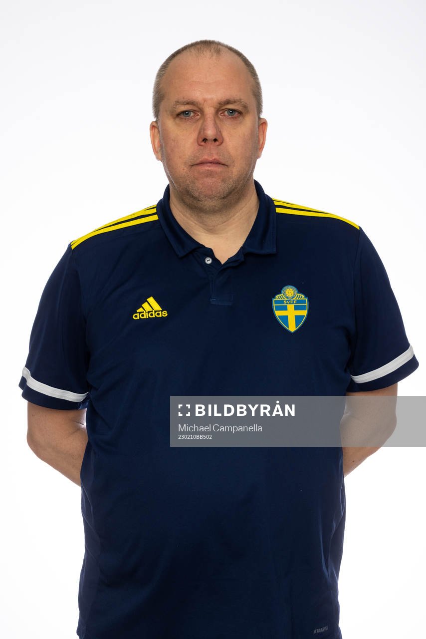 Domare Peter Vesterholm poserar för ett porträtt den 10 februari 2023 i Stockholm. 
