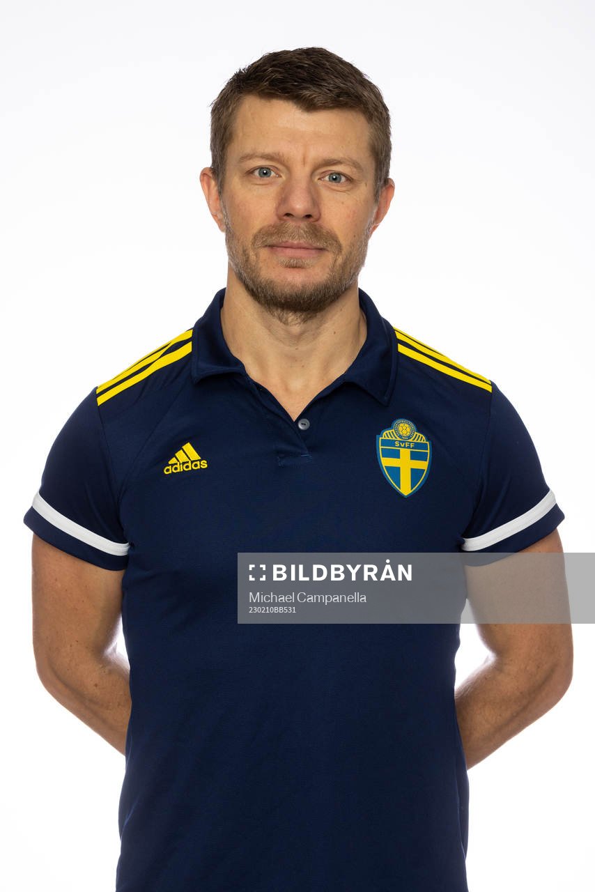 Domare Niclas Ivarsson poserar för ett porträtt den 10 februari 2023 i Stockholm. 