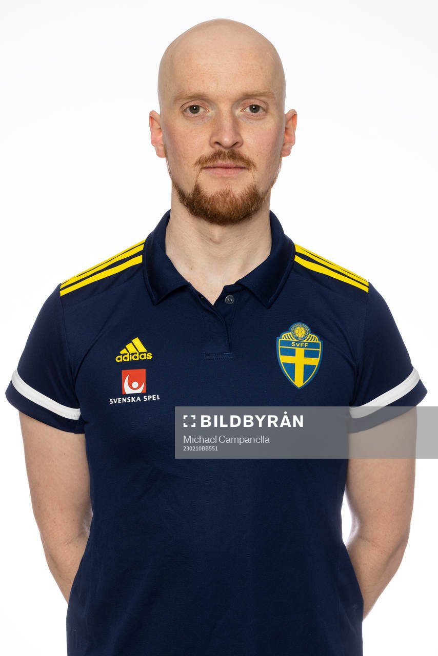 Domare Henrik Melin poserar för ett porträtt den 10 februari 2023 i Stockholm. 