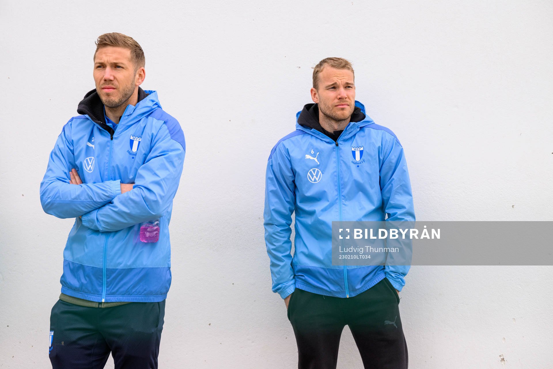 Anton Tinnerholm and Oscar Lewicki