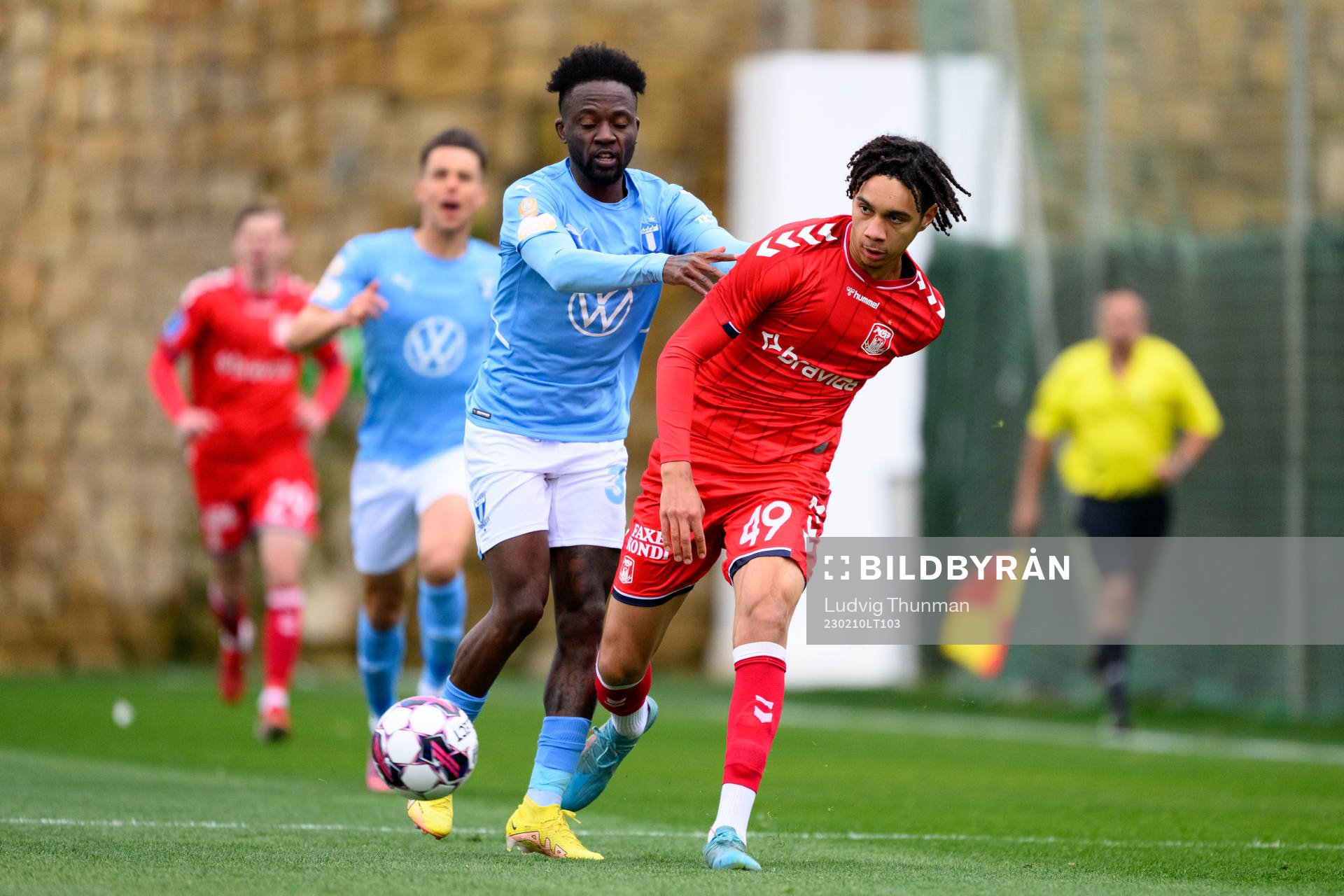 Mohamed Buya Turay of Malmö FF and