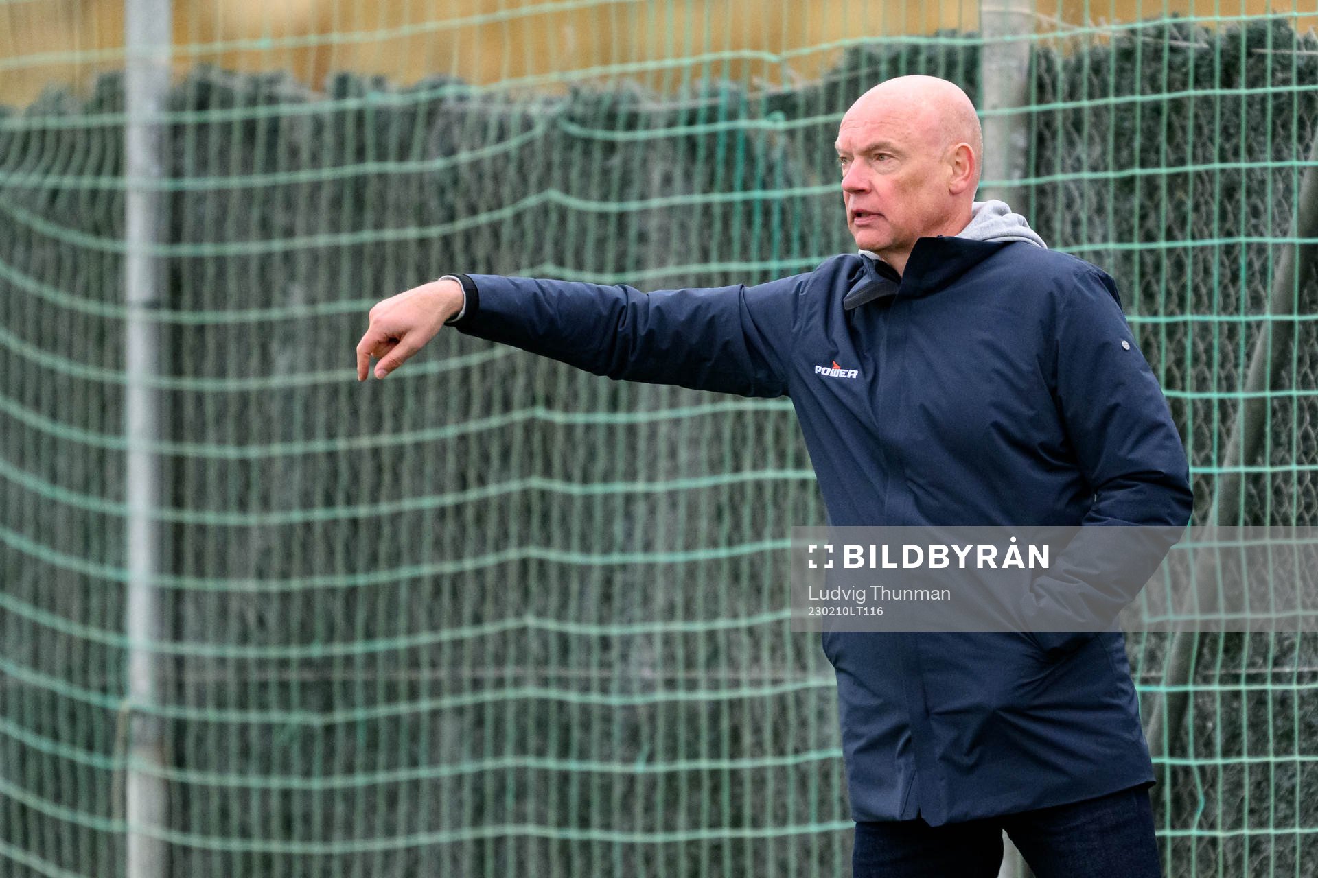 Head coach Uwe Rösler of Aarhus during the Friendly match between Malmö FF and Aarhus on February 10, 2023 in Estepona. 