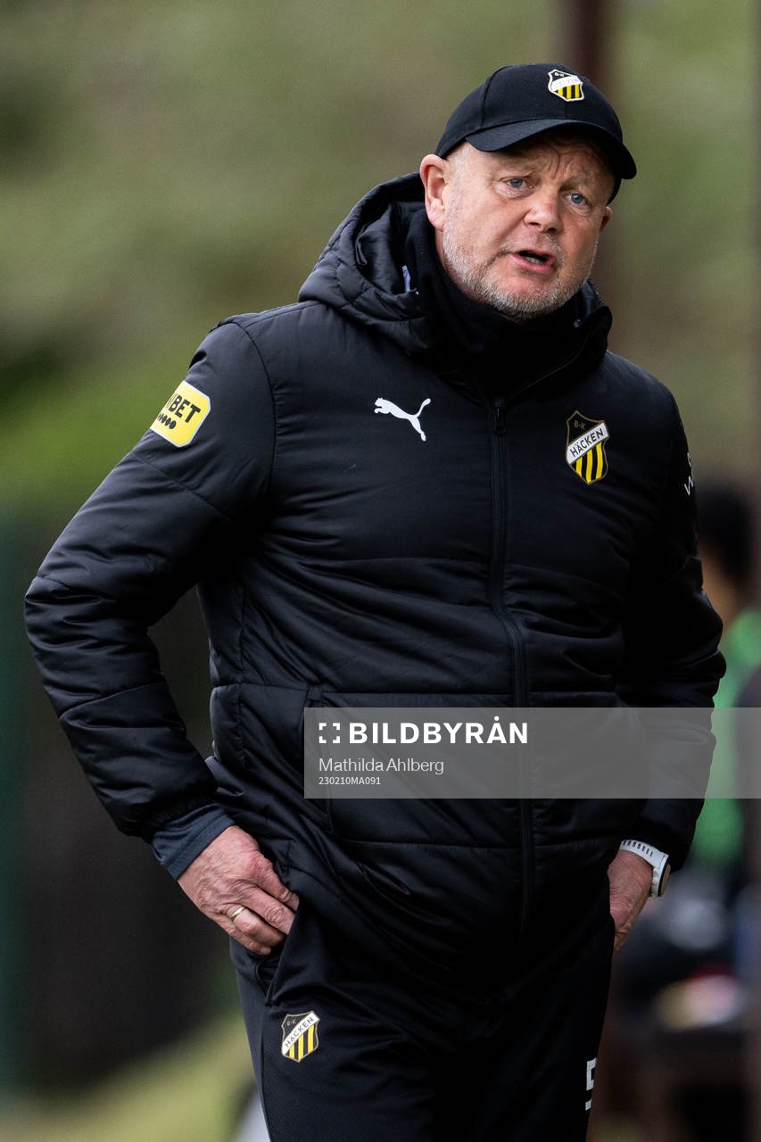 Head coach Per-Mathias Høgmo of Häcken
