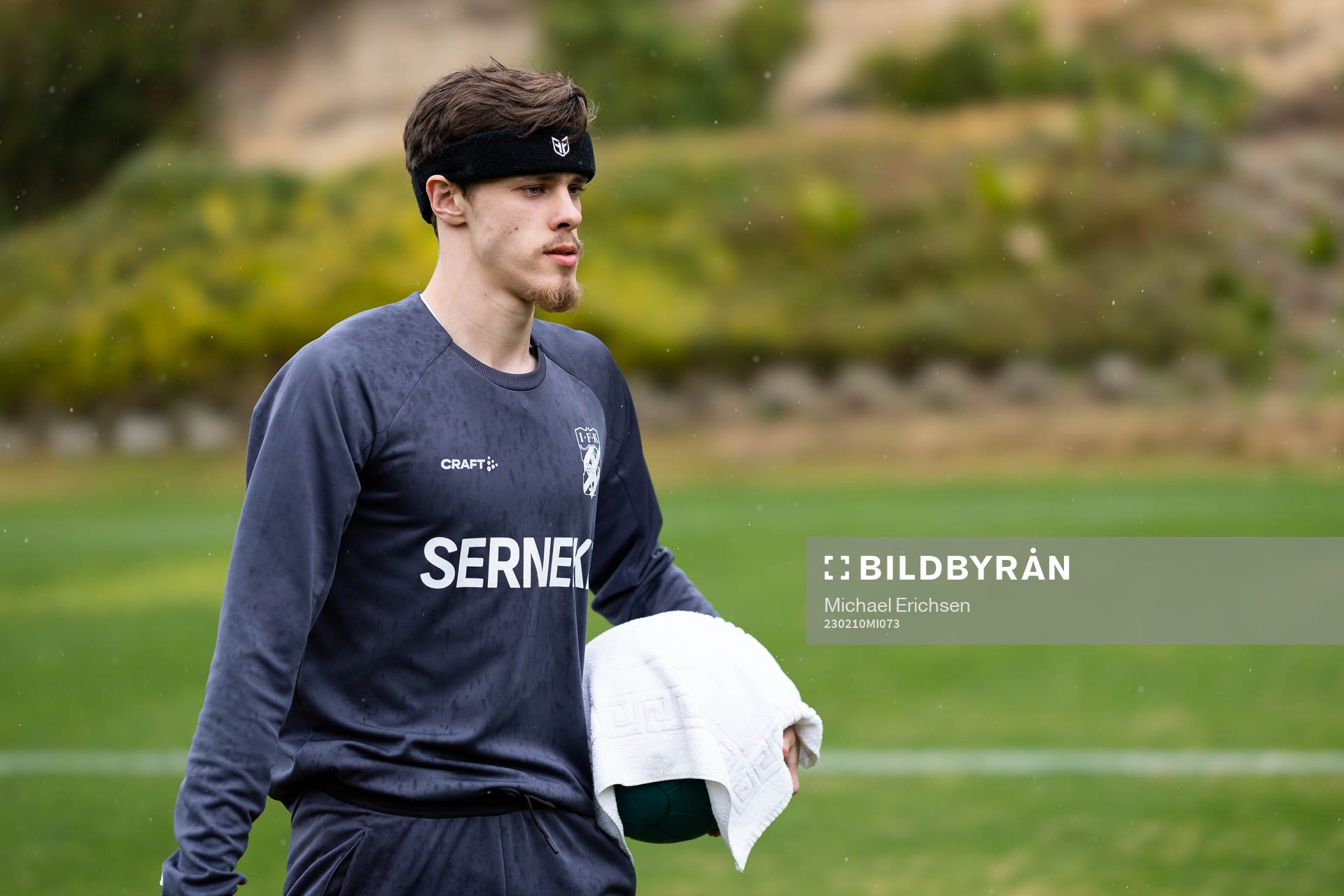 230210 IFK Göteborgs målvakt Adam Benediktsson