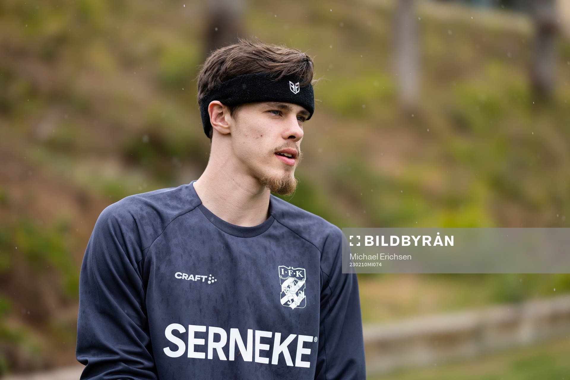 230210 IFK Göteborgs målvakt Adam Benediktsson