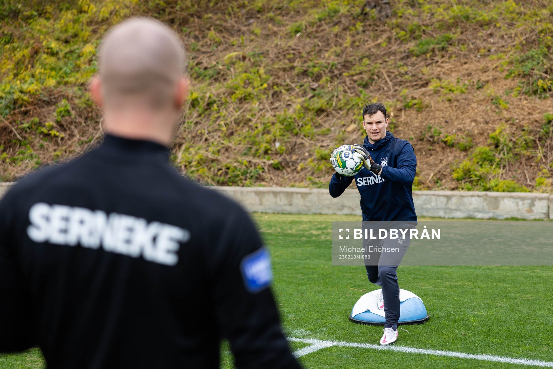 IFK Göteborgs målvakt Elis Bishesari