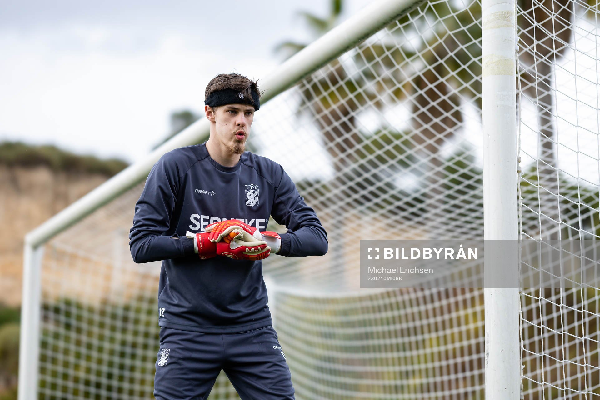 IFK Göteborgs målvakt Adam Benediktsson