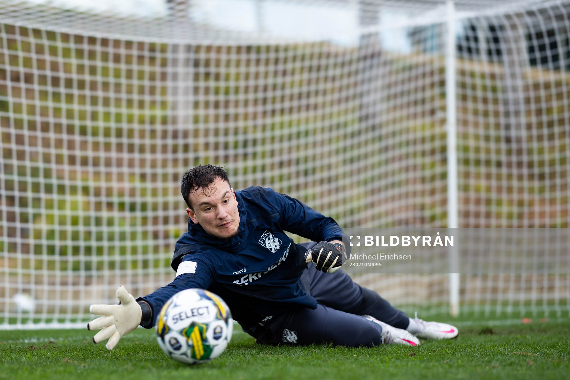 IFK Göteborgs målvakt Elis Bishesari