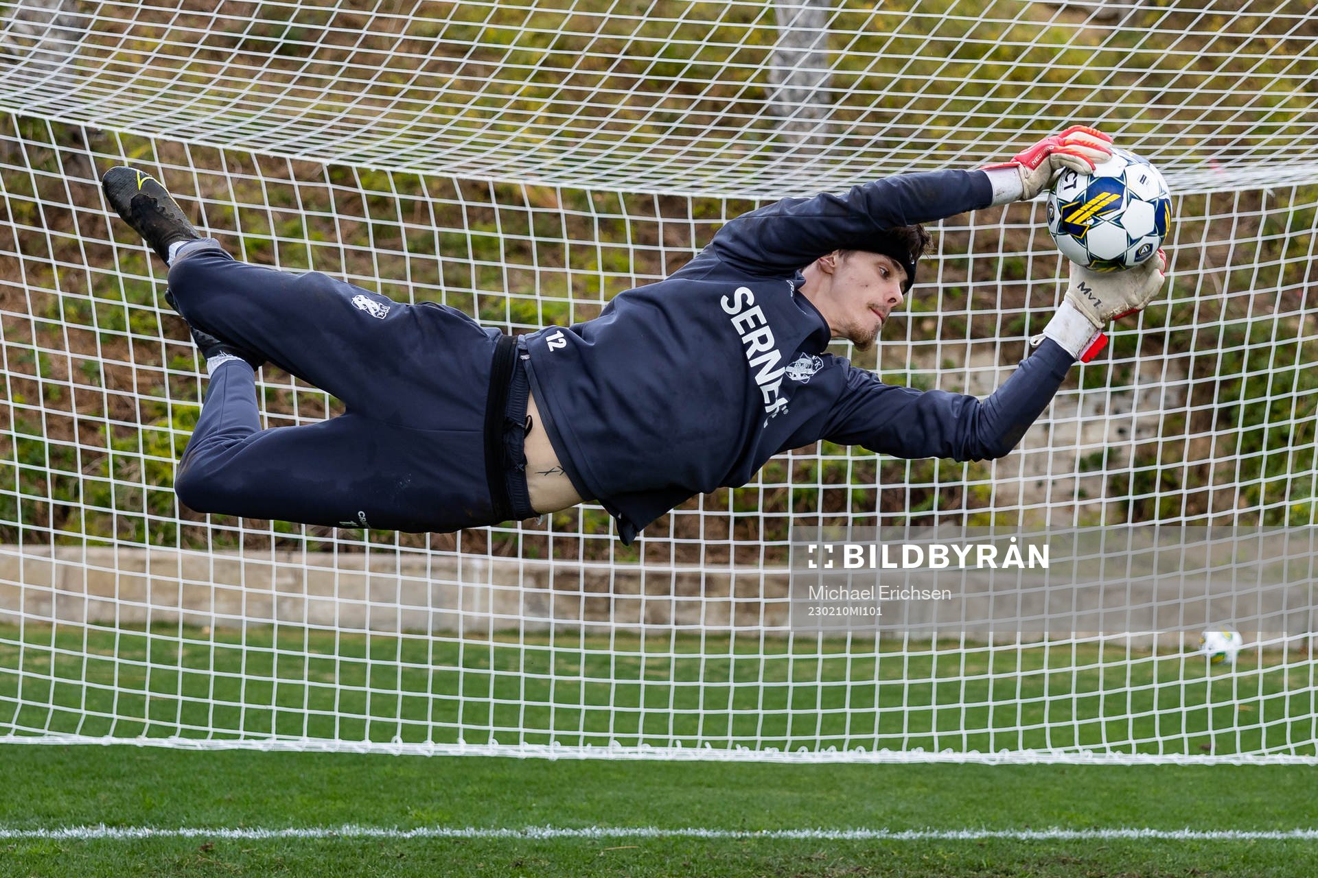 IFK Göteborgs målvakt Adam Benediktsson
