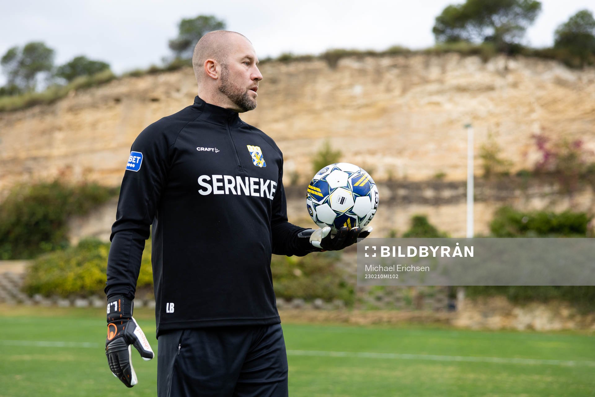 IFK Göteborgs målvaktstränare Lee Baxter