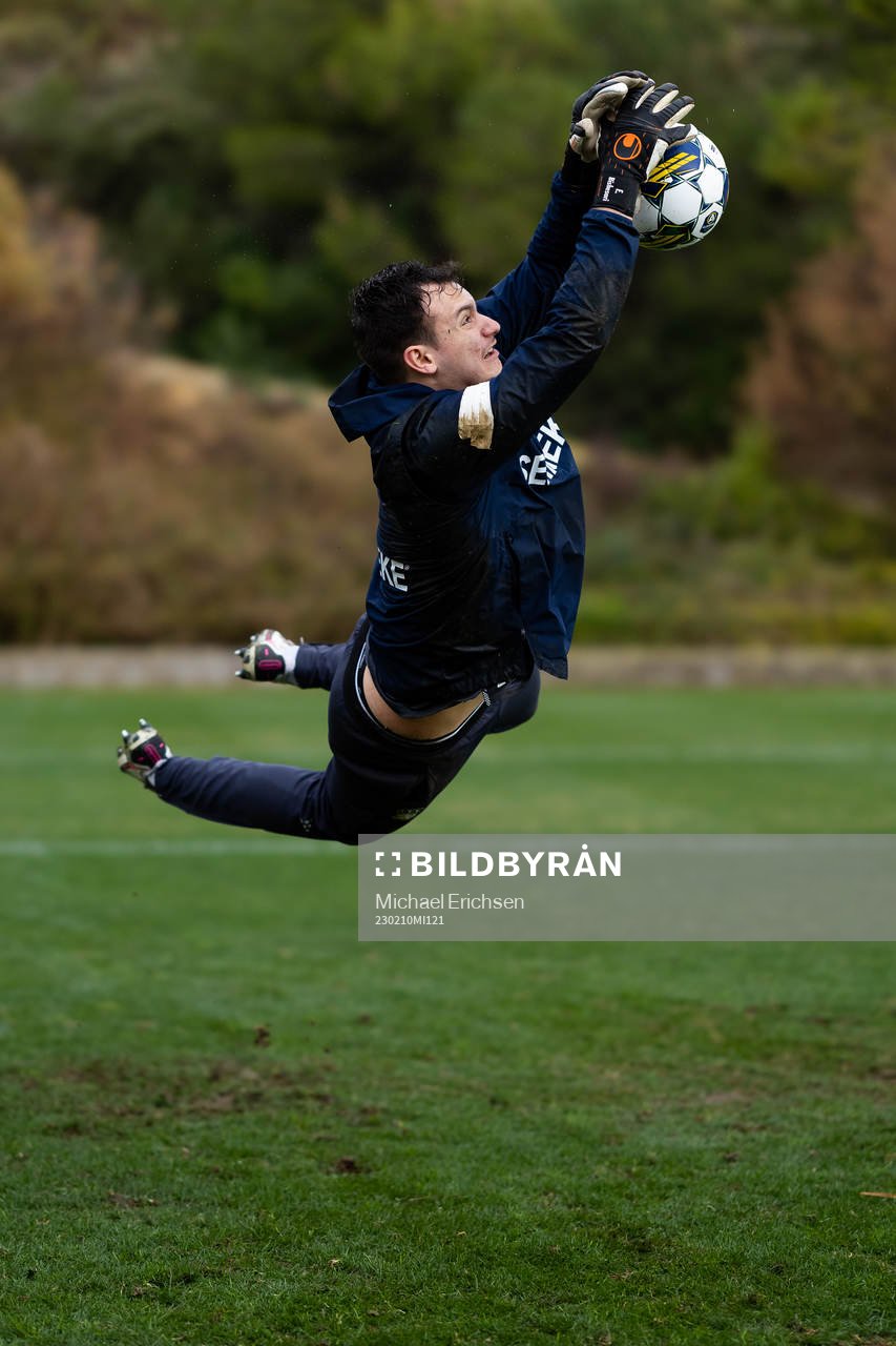 IFK Göteborgs målvakt Elis Bishesari