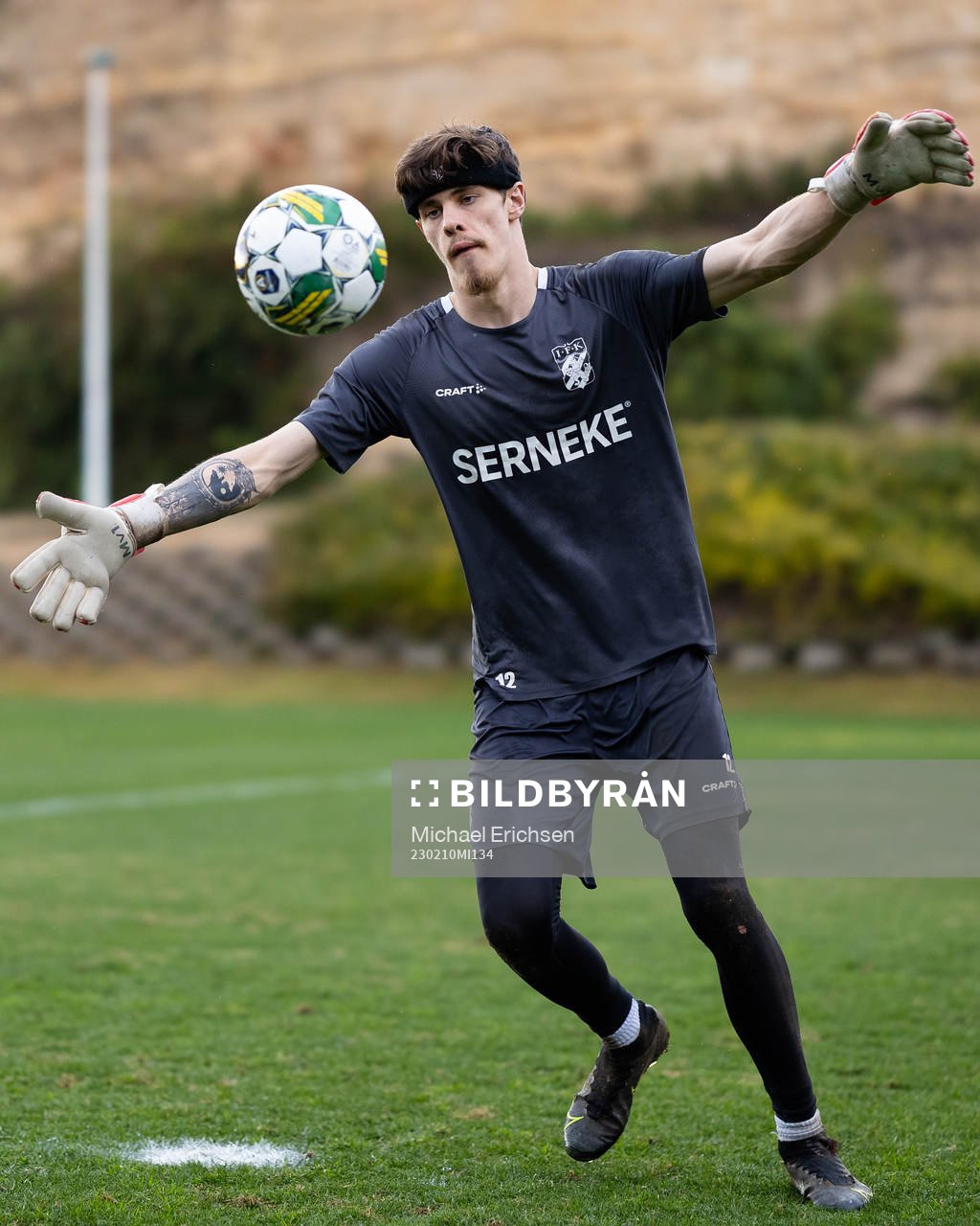 IFK Göteborgs målvakt Adam Benediktsson