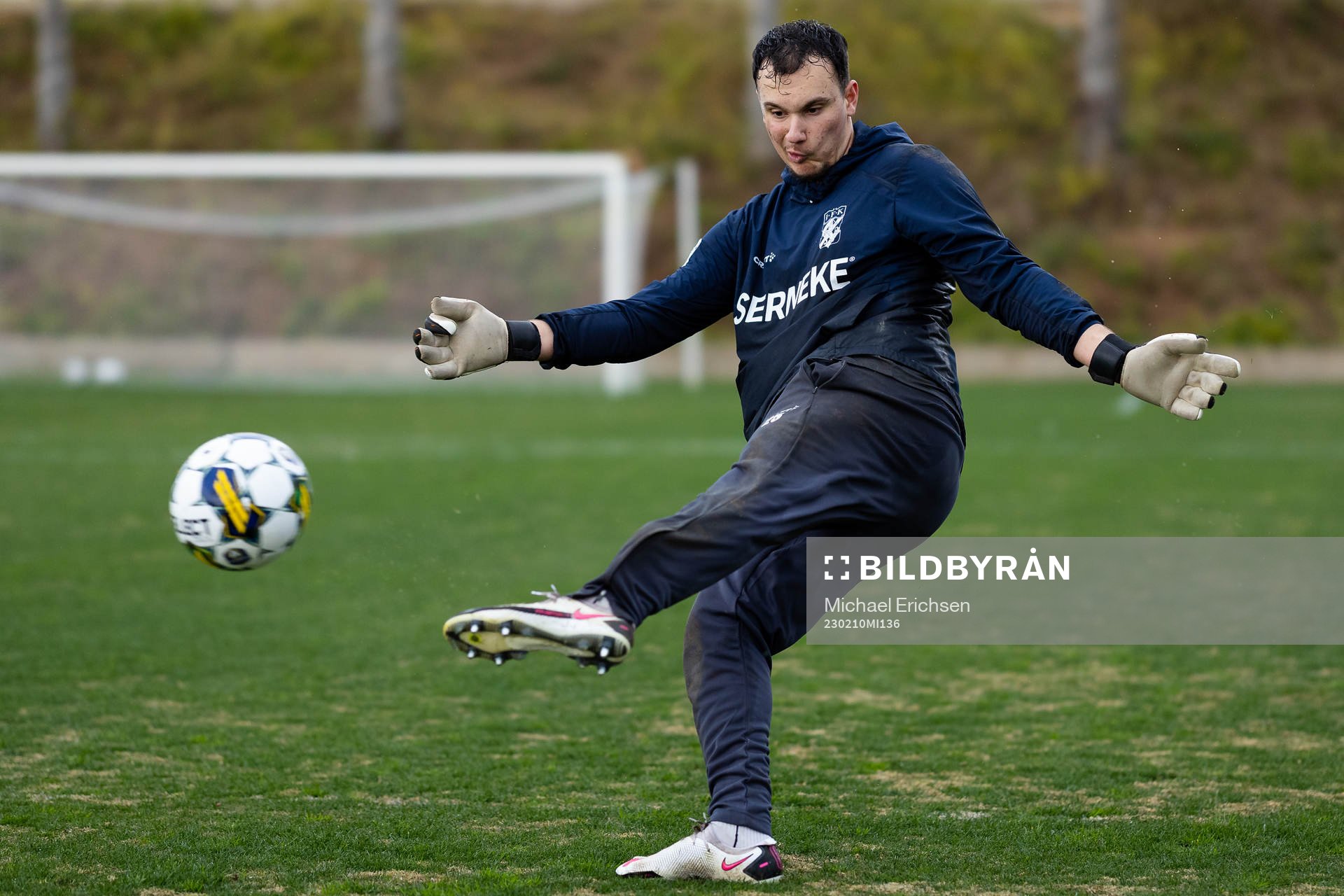 IFK Göteborgs målvakt Elis Bishesari