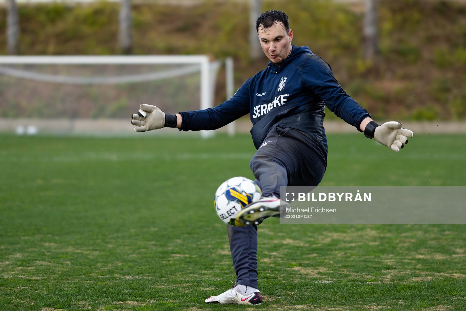 IFK Göteborgs målvakt Elis Bishesari