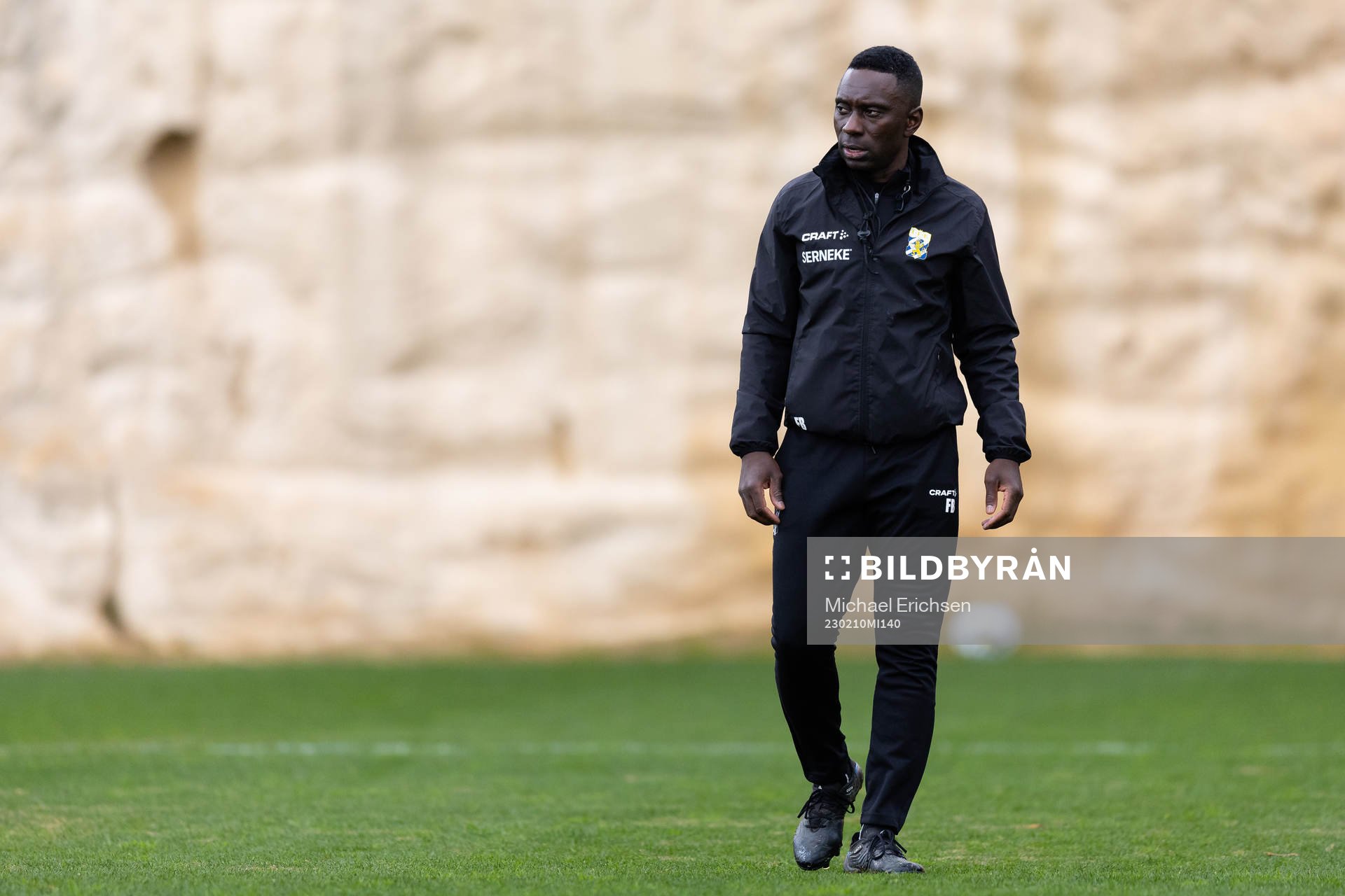 Tränare Frankie Boakye