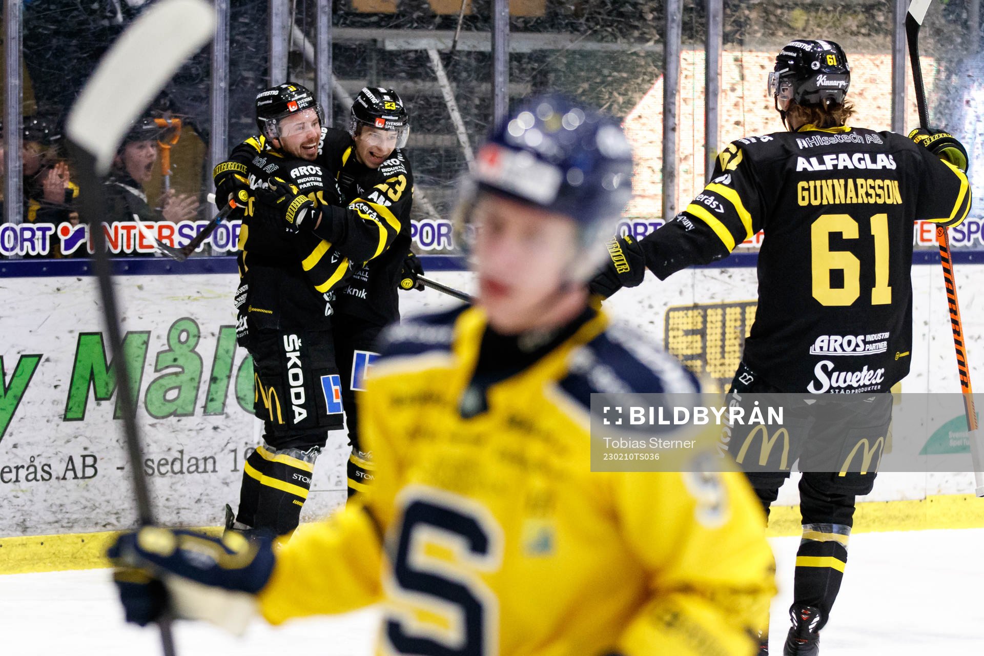 Västerås Anton Svensson, Sakari Salminen och Daniel