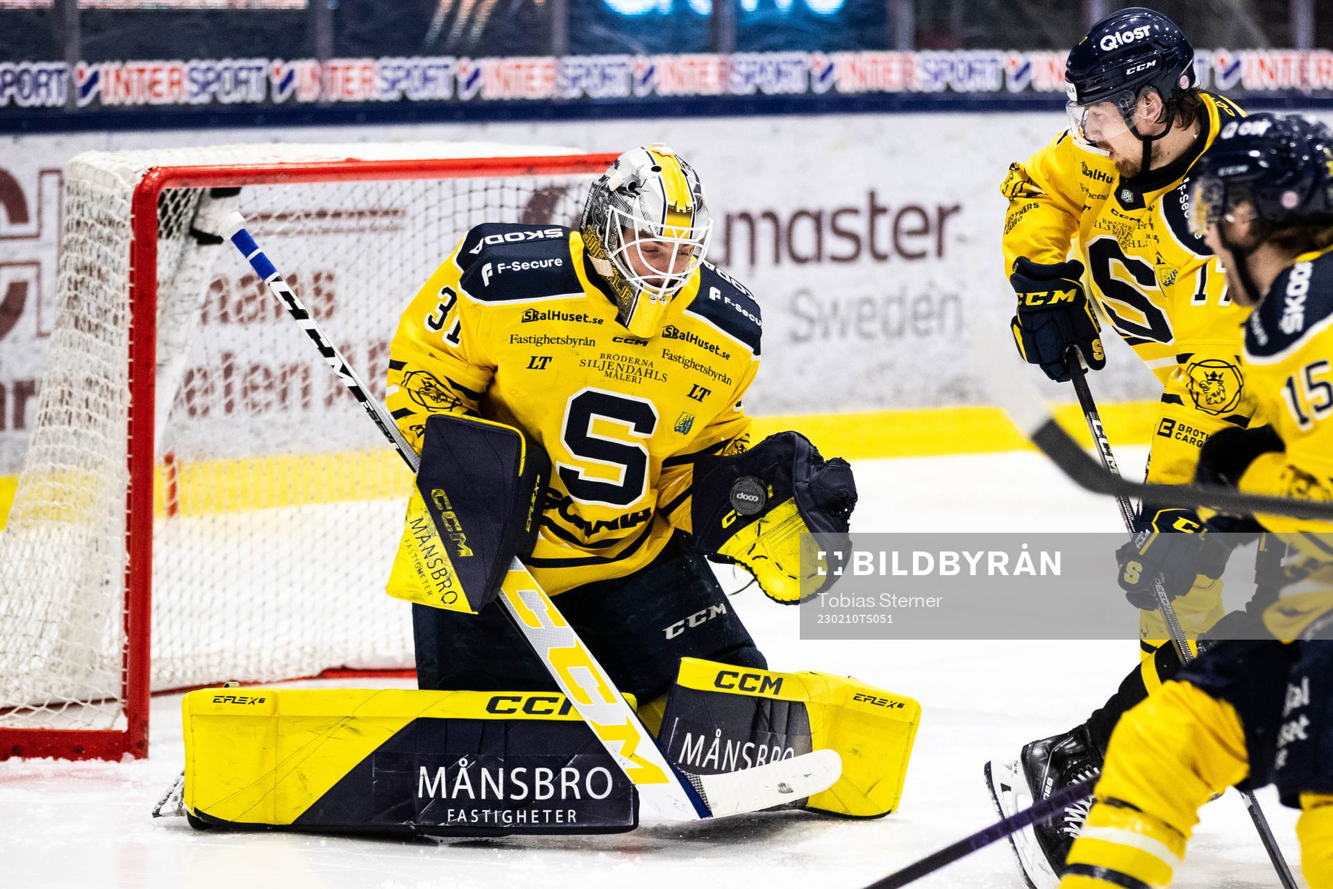 Södertäljes målvakt Nikita Tolopilo