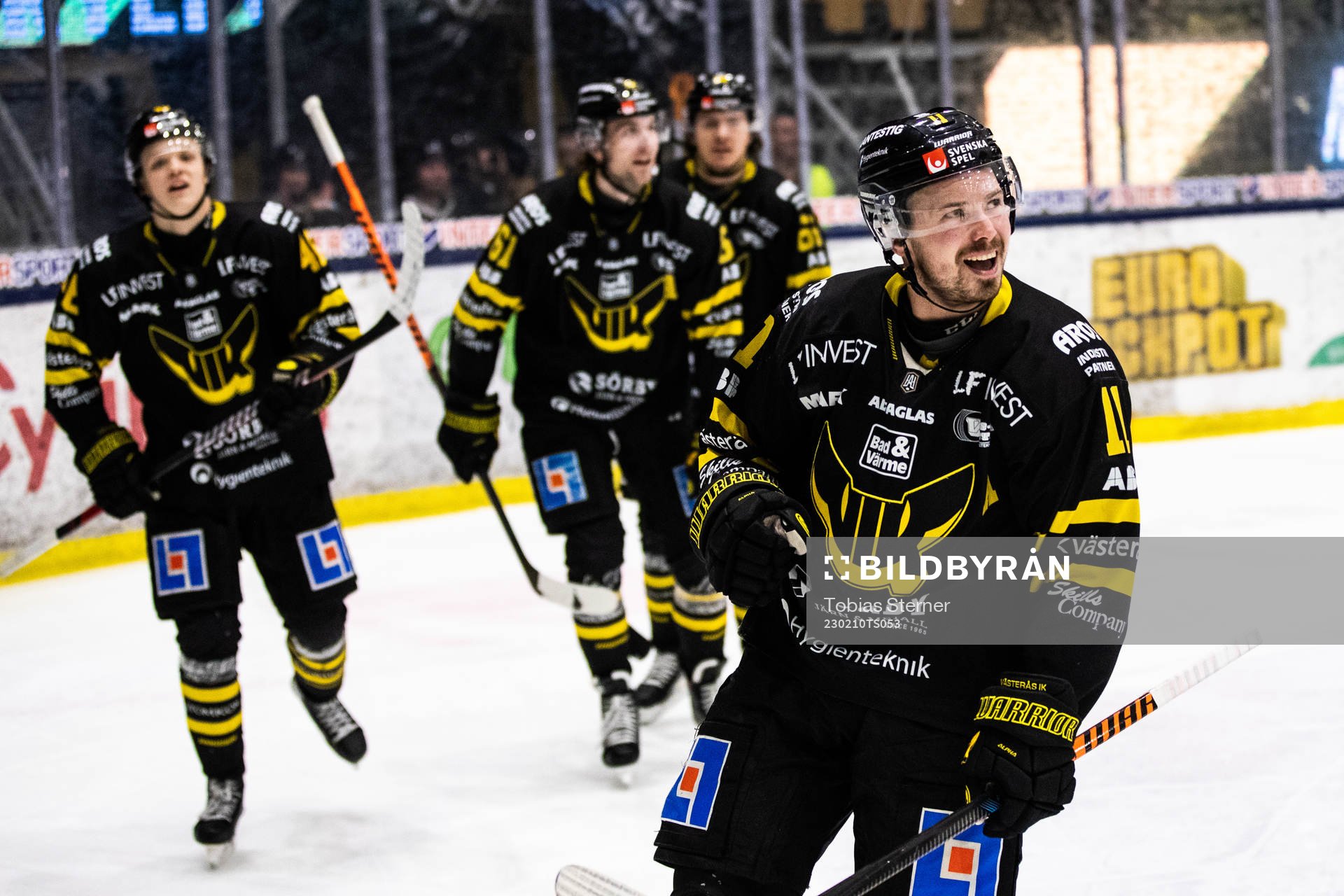 Västerås Anton Svensson jublar