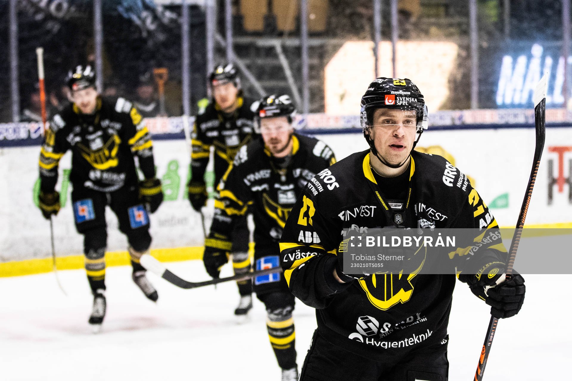 Västerås Sakari Salminen jublar
