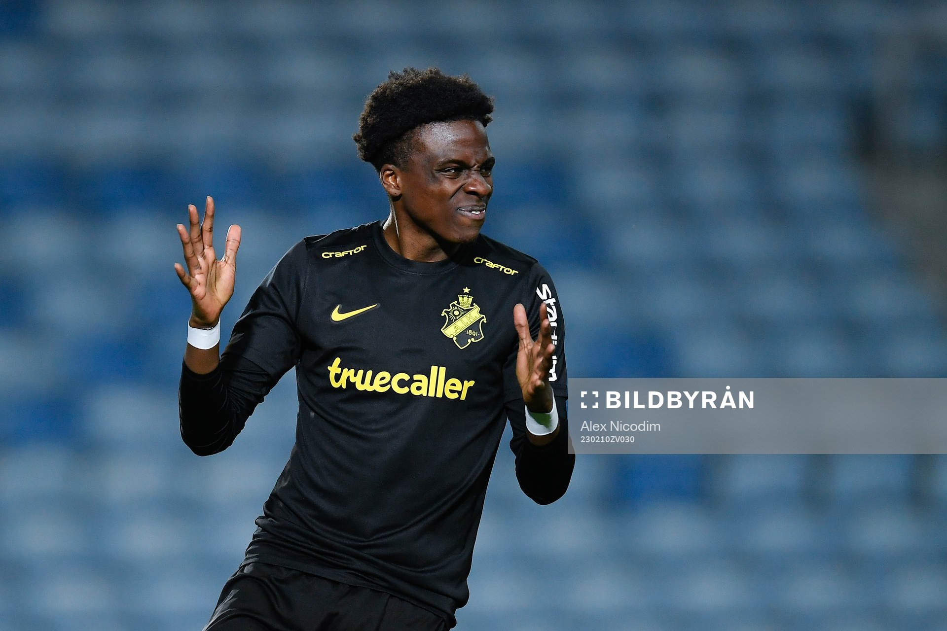 Calvin Kabuye of AIK