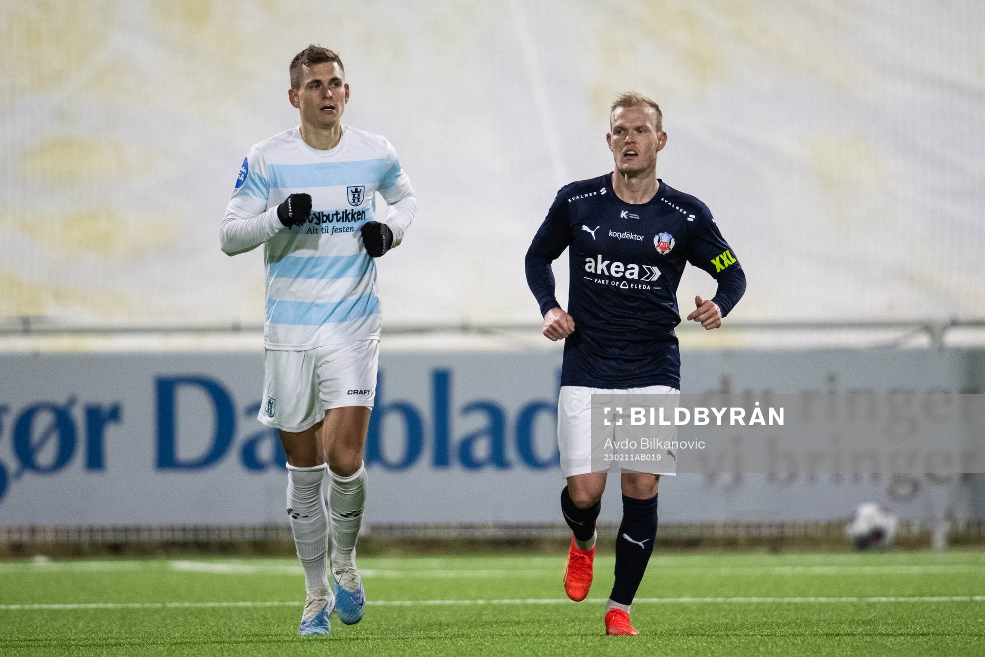 Helsingörs Oliver Drost och Helsingborgs Philip Rejnhold