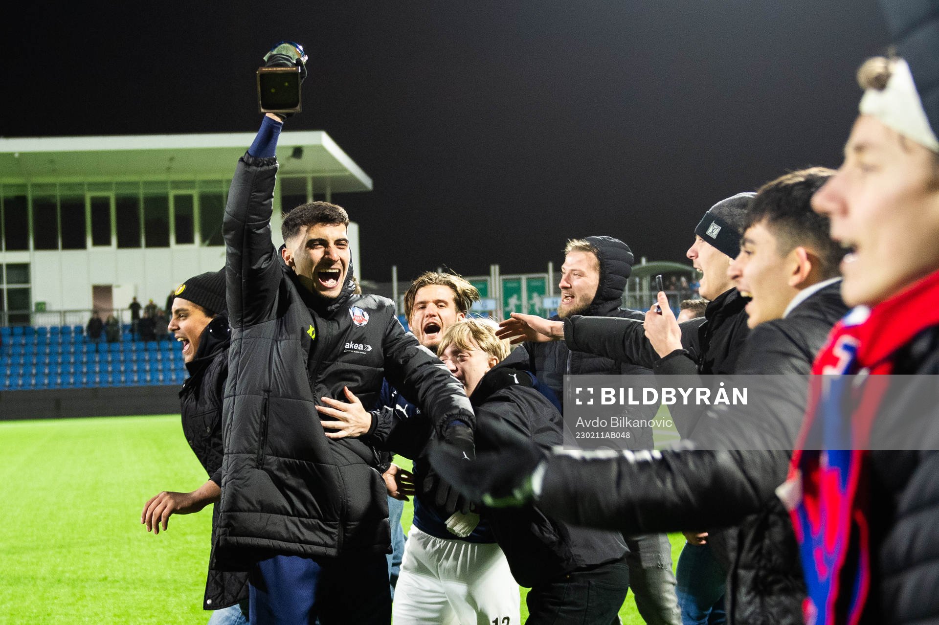 Helsingborgs Amar Muhsin jublar
