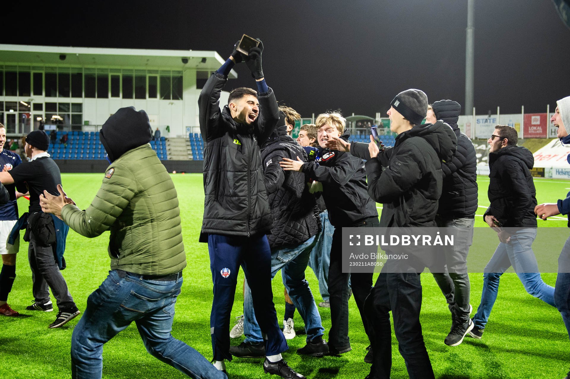 Helsingborgs Amar Muhsin jublar