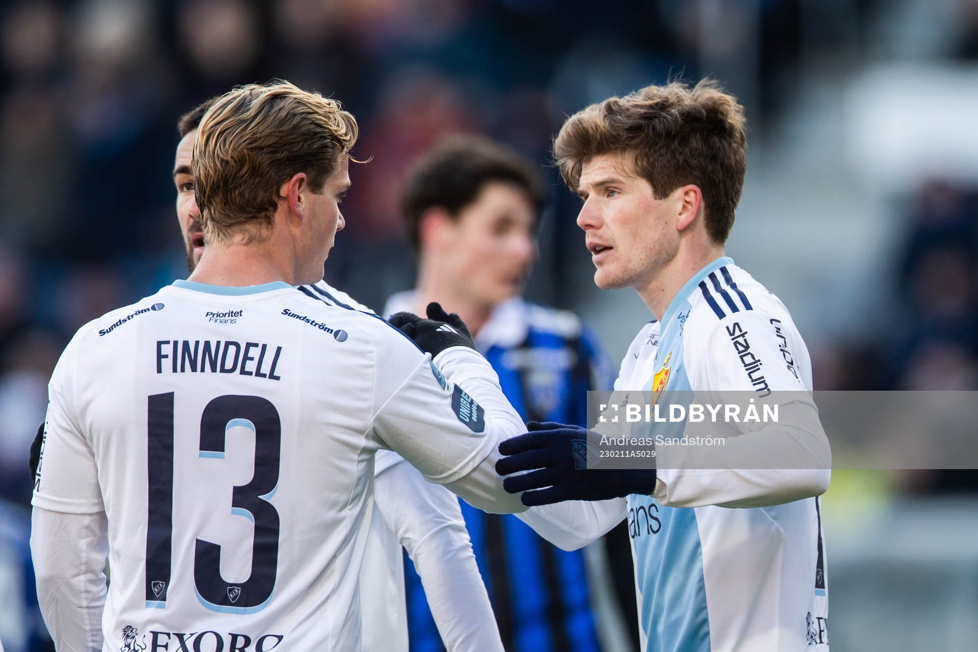 Djurgårdens Oliver Berg jublar
