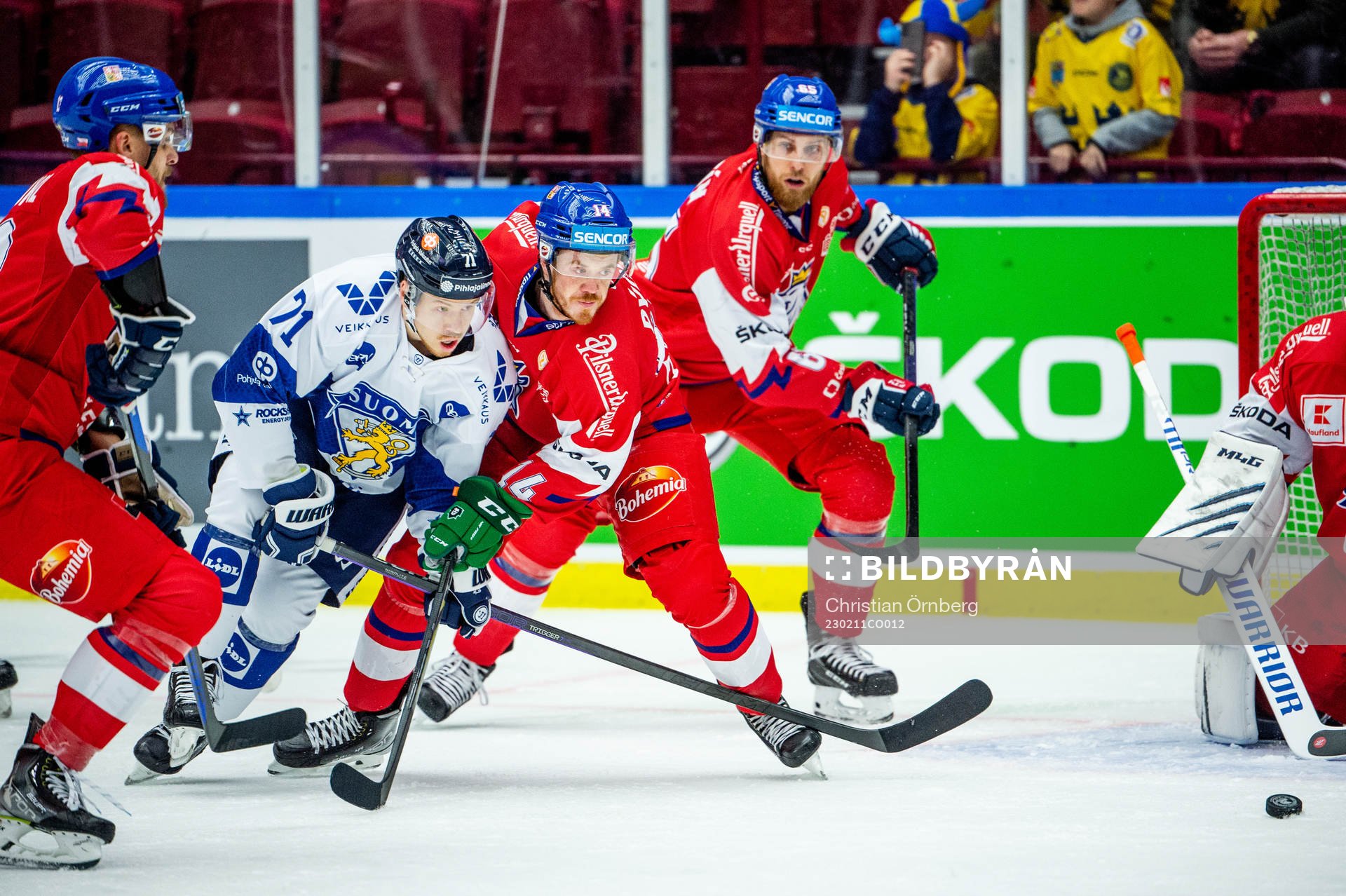 Juhamatti Aaltonen of Finland and Pavel Pycha of Czechia