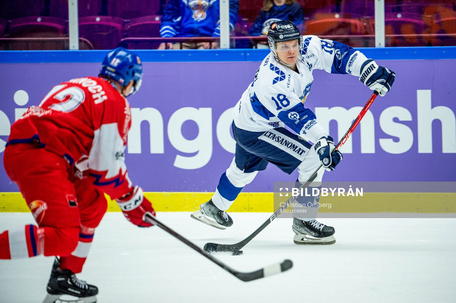Vili Saarijärvi of Finland and Jiri Cernoch of Czechia