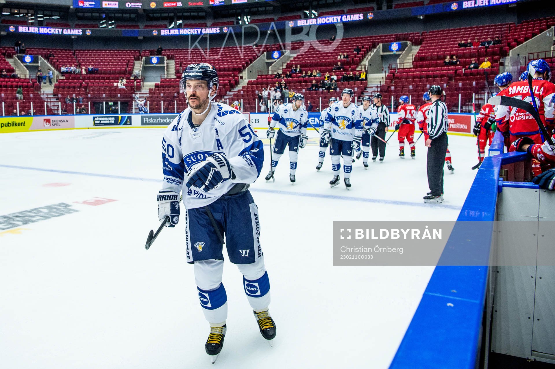 Juhamatti Aaltonen of Finland celebrates