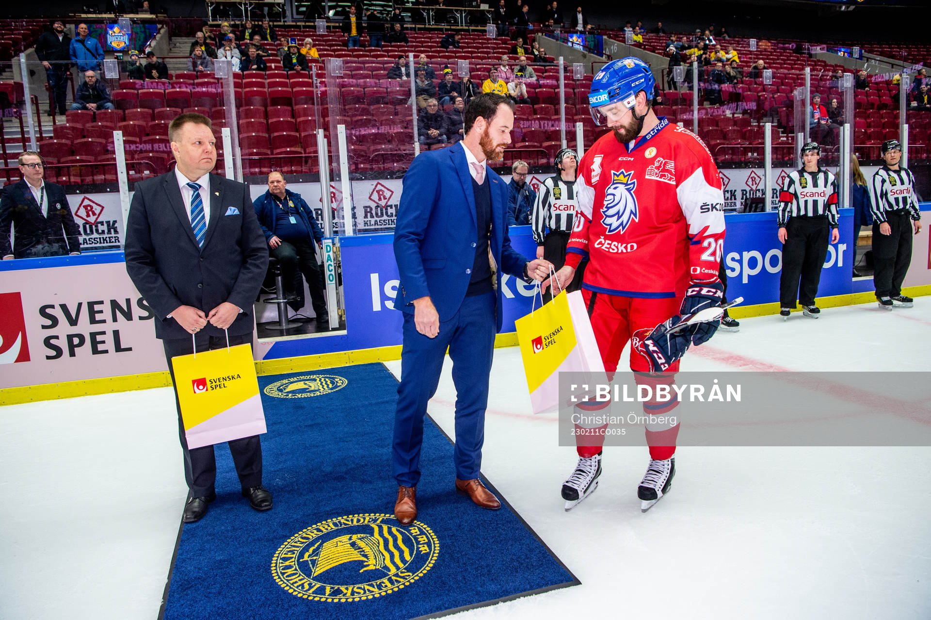 Hynek Zohorna of Czechia awarded player of the game
