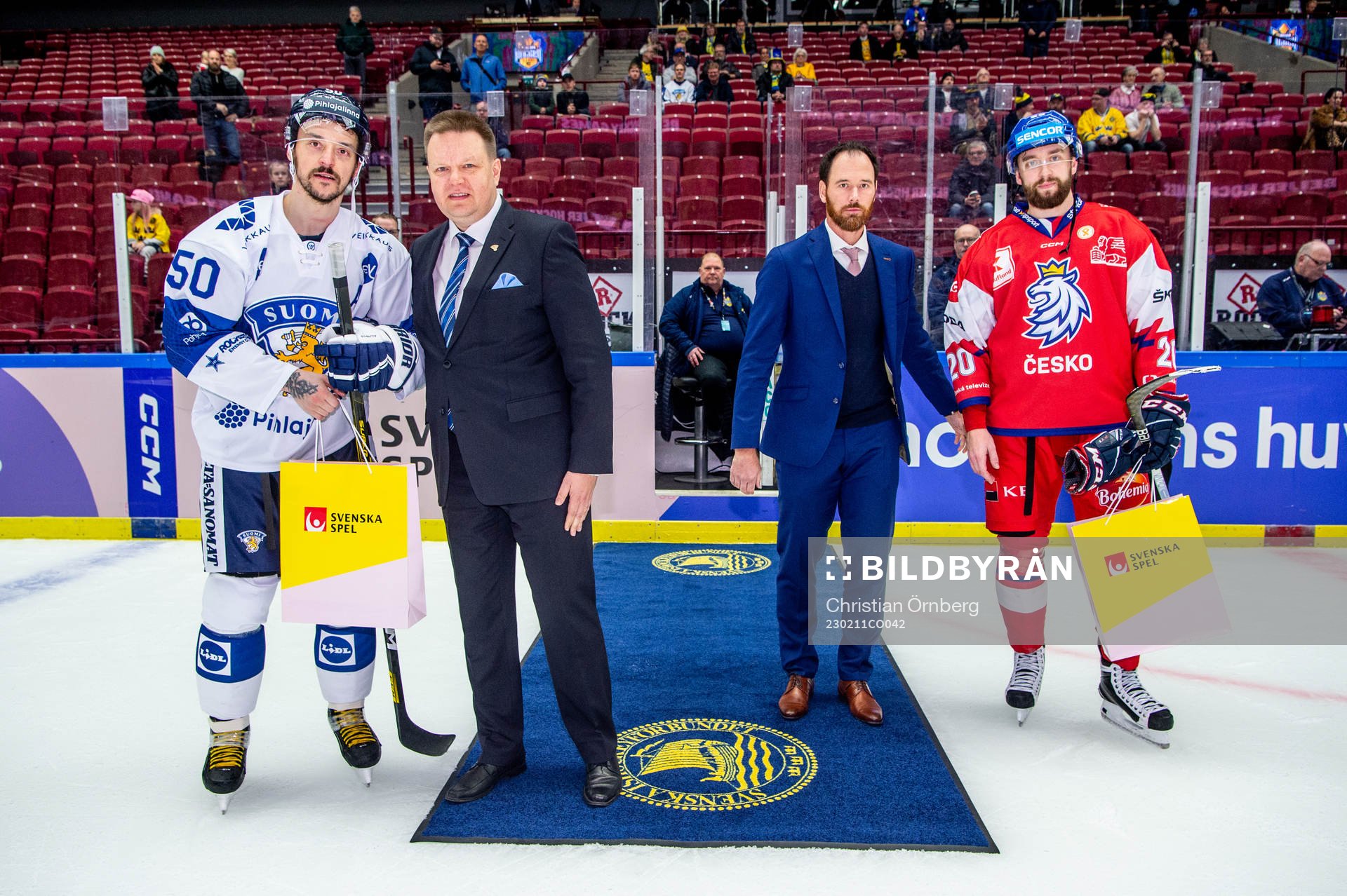 Juhamatti Aaltonen of Finland and Hynek Zohorna of Czechia