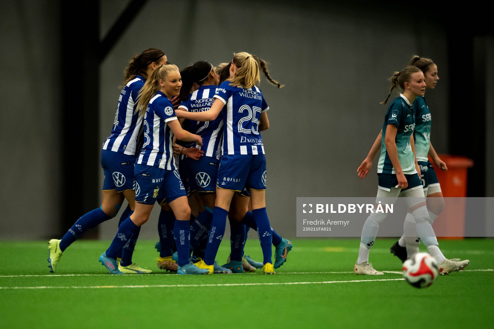 IFK Göteborgs spelare jublar