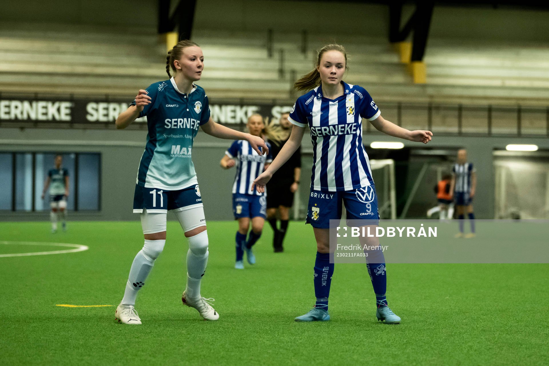 Alingsås Hanna Gunnarsson och IFK Göteborgs Thilda