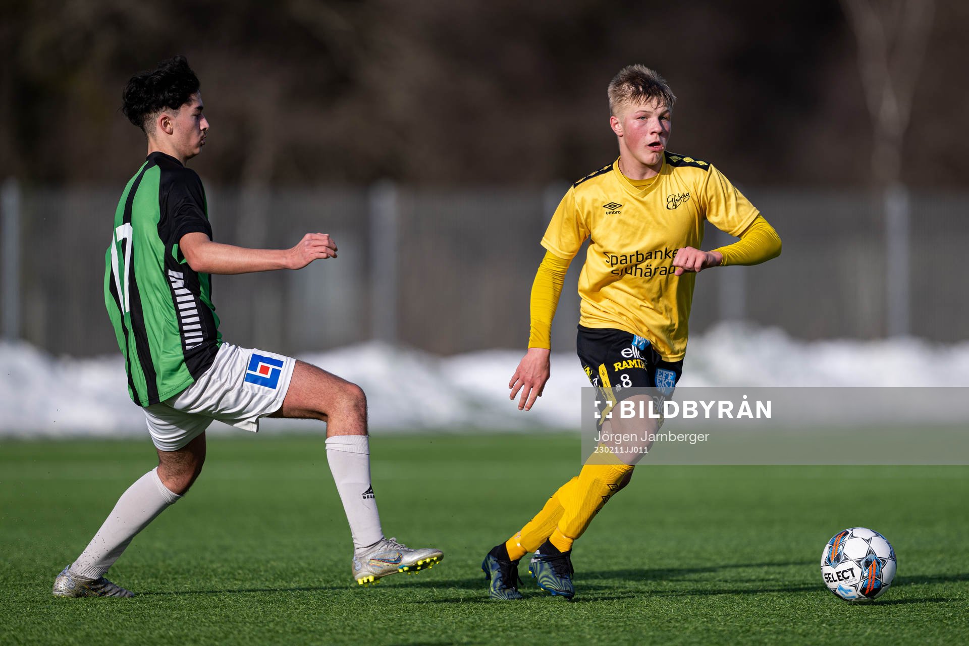 Gais Ilianous Shabo och Elfsborgs Konrad Folkesson