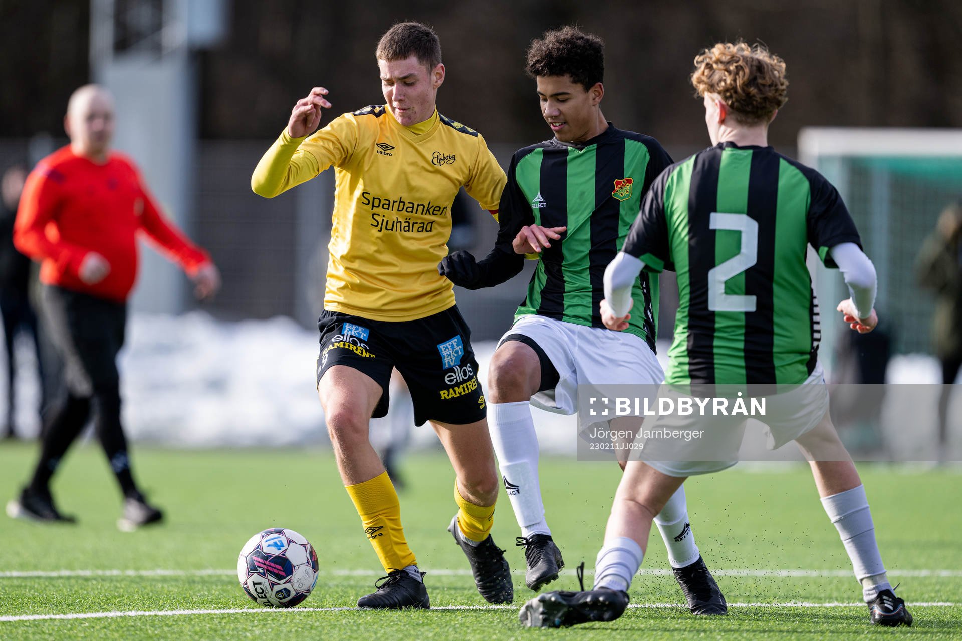 Elfsborgs Robin Svernfors och Gais Ilianous Shabo