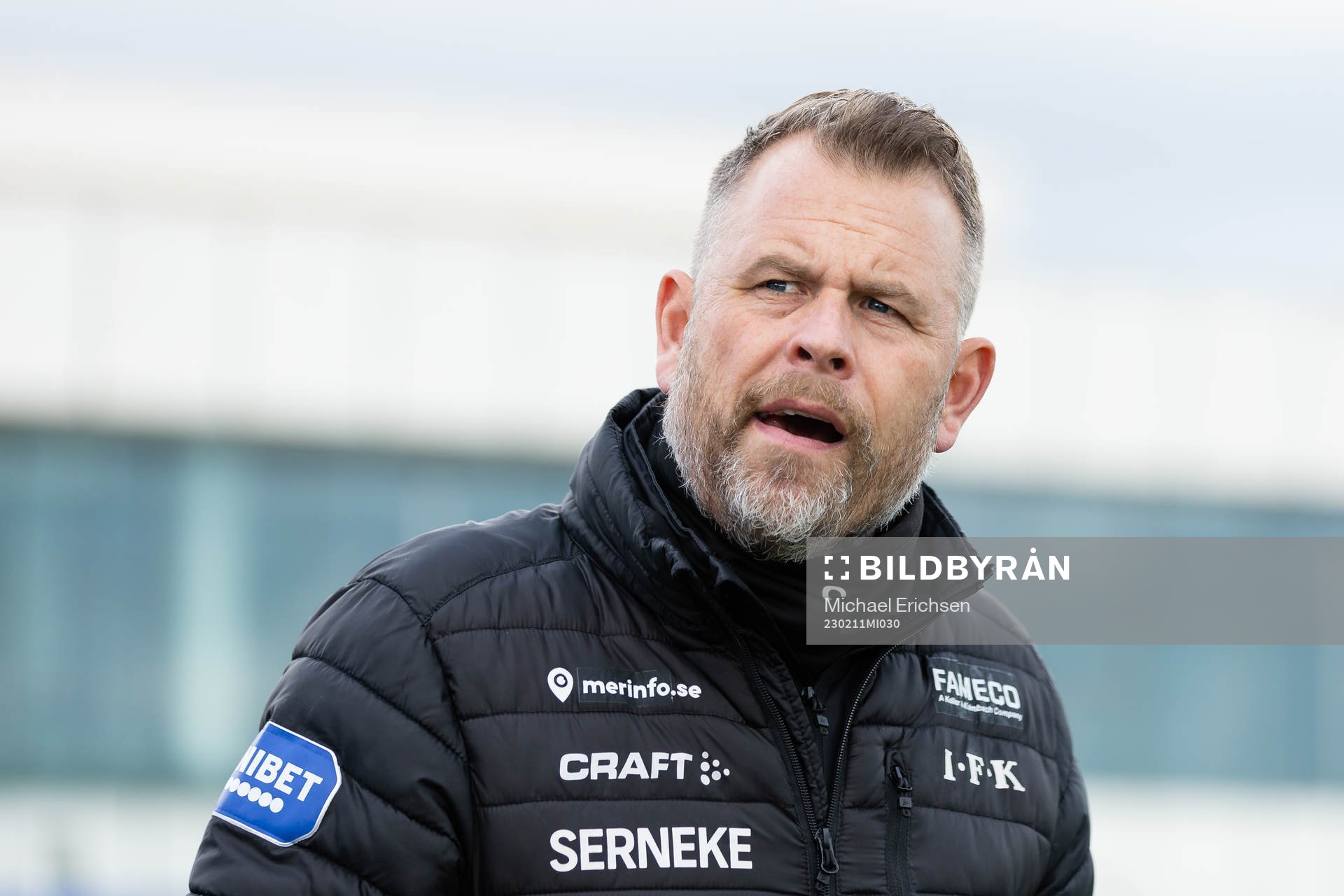 IFK Göteborgs tränare Mikael Stahre innan