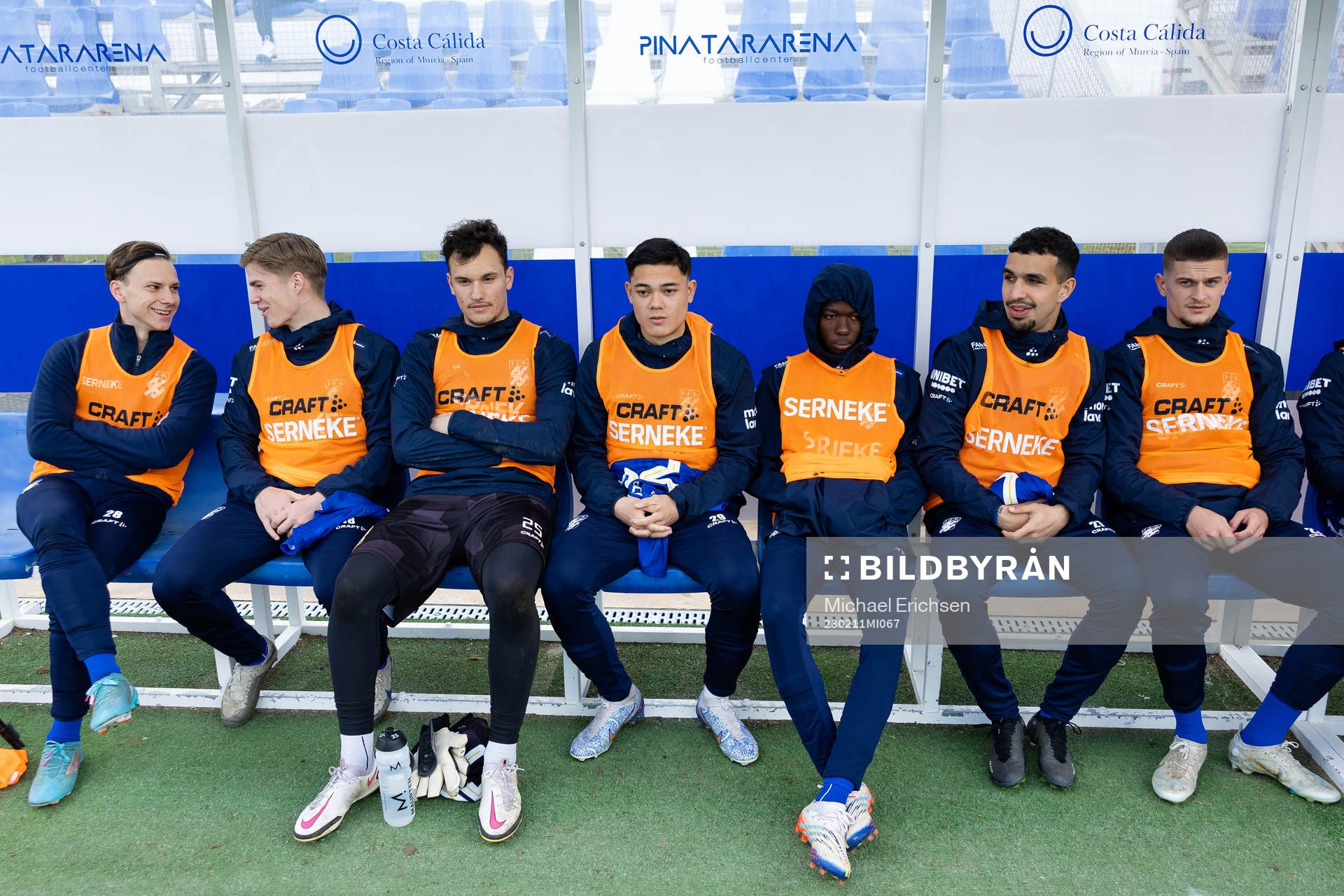 IFK Göteborgs Lucas Kåhed, Felix Eriksson, målvakt Elis