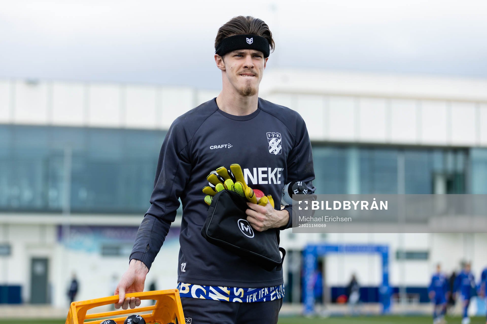 IFK Göteborgs målvakt Adam Benediktsson innan