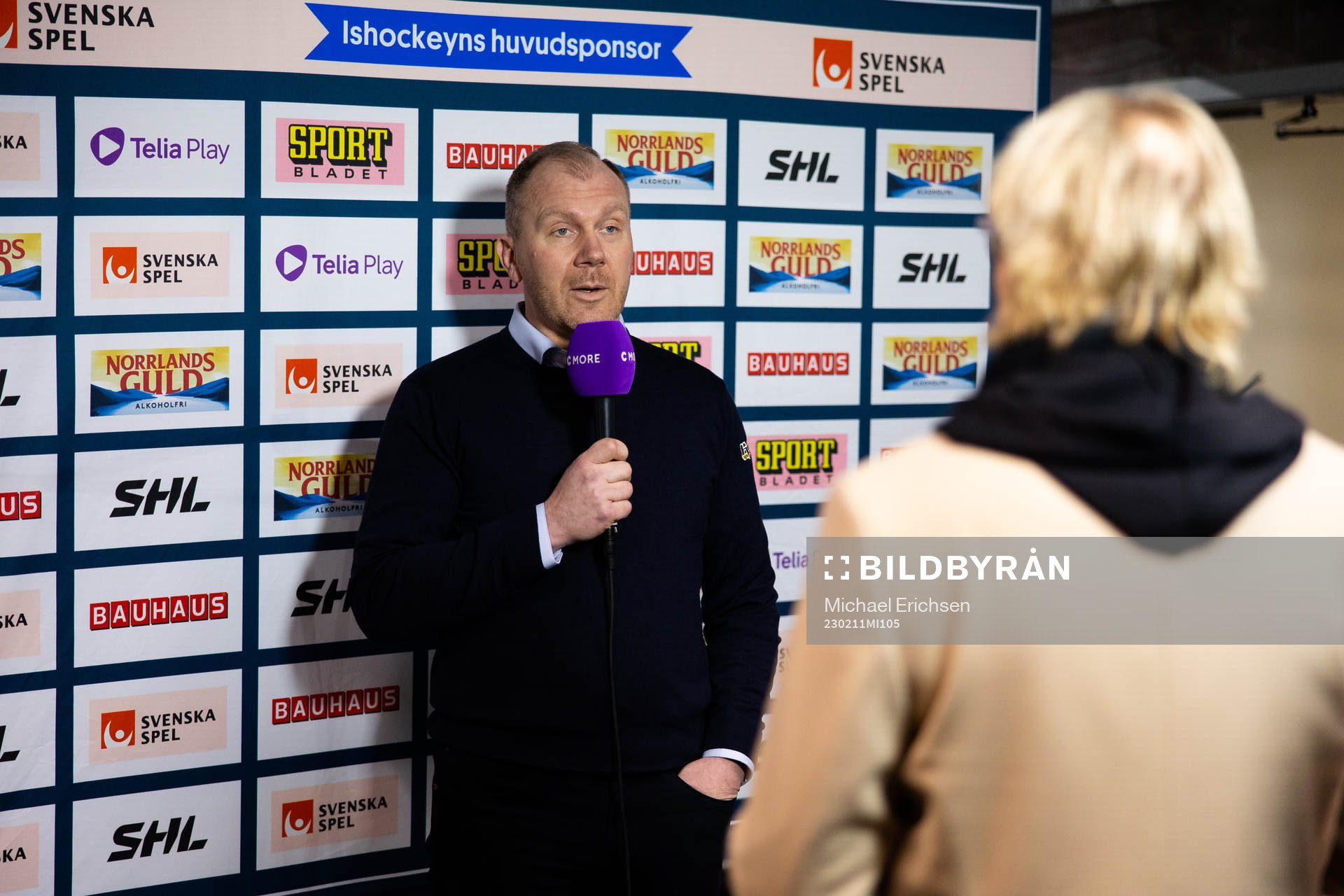 HV71s tränare Johan Lindbom