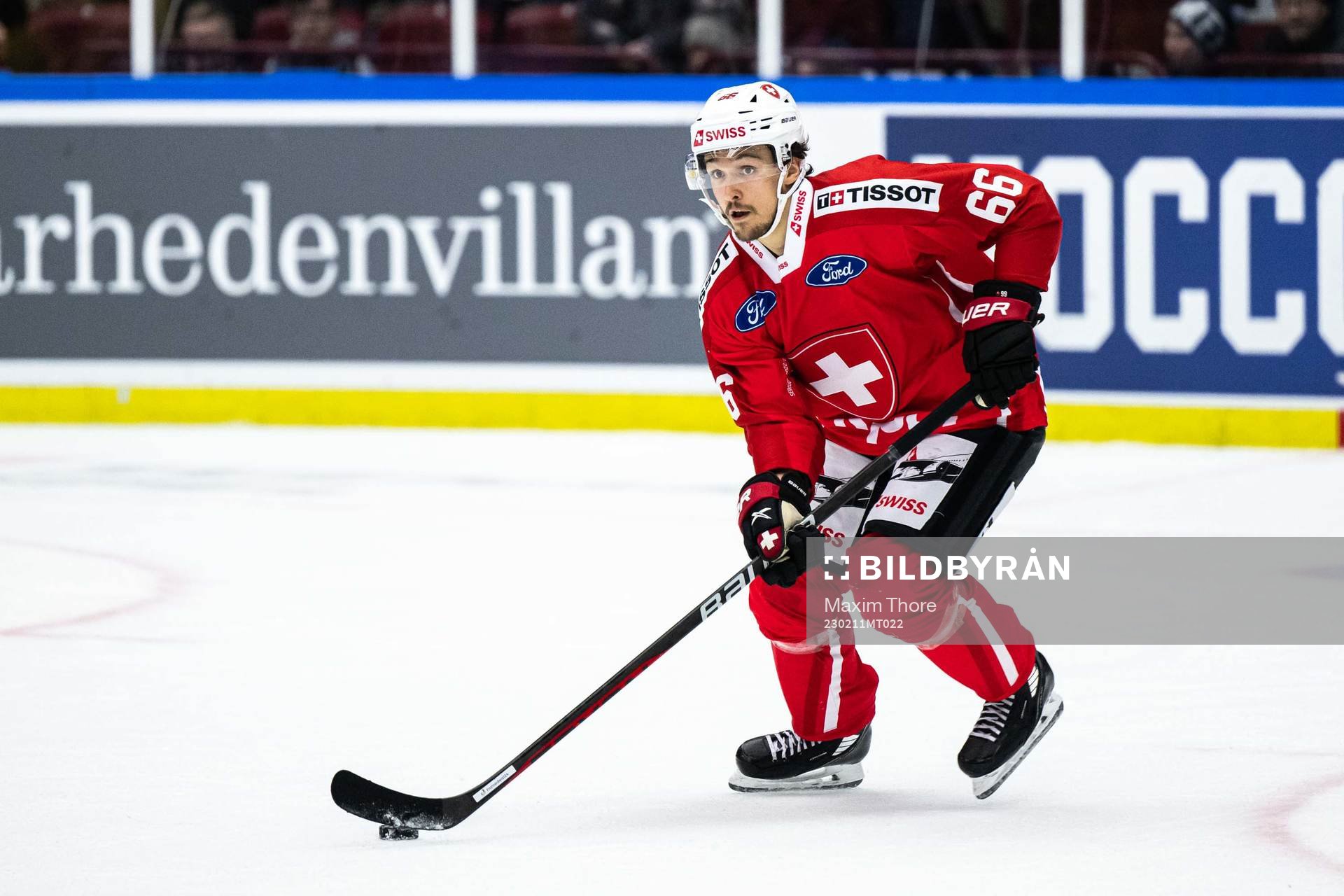 David Aebischer of Switzerland