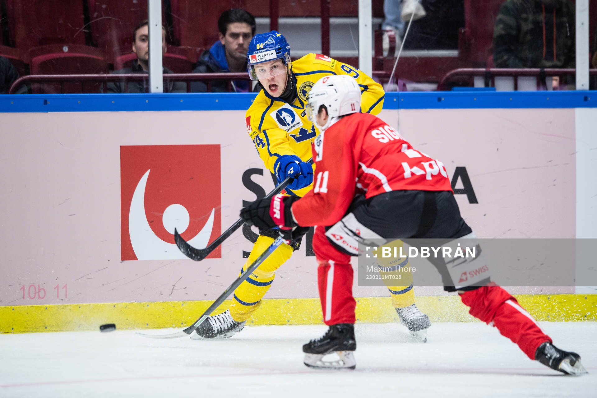 Joel Persson of Sweden